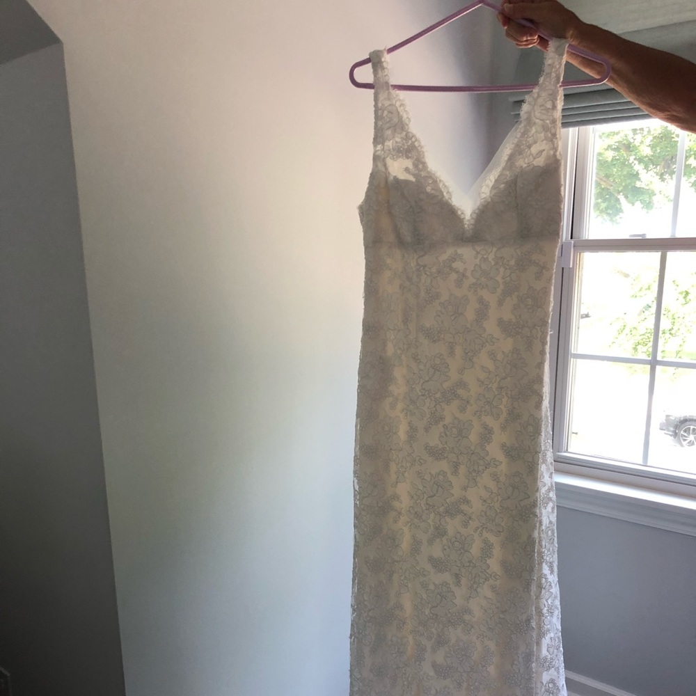 Ramona Keveza lace wedding dress